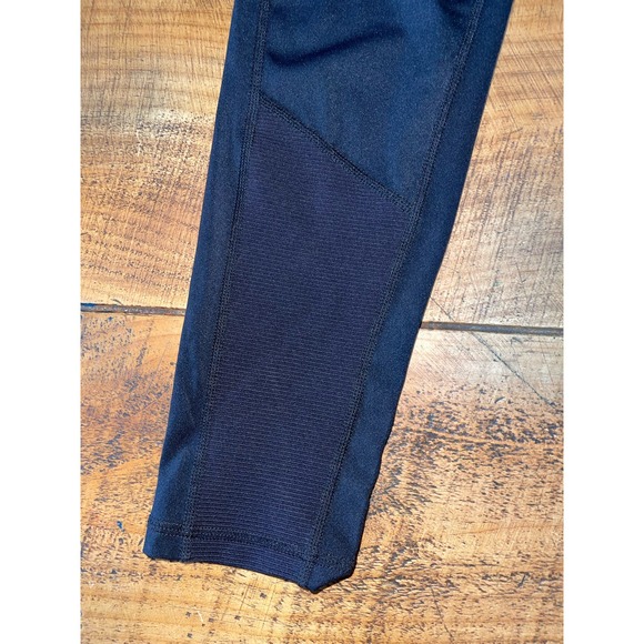 Womens‎ Zyia Active Black Ankle Length High Rise Leggings Size 8-10 - Picture 2 of 7